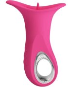 PRETTYLOVE Vibrator PrettyLove - Clyde pentru stimularea clitorisului 12 functii de vibratie 11.5 cm roz
