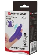 PRETTYLOVE Vibrator - SNAIL FINGER silicon mov 10 functii de vibrare