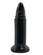 PROWLER Plug anal RED 9" Rocket Black din TPE moale în formă de glonț lungime 23 cm diametru 5.6 cm negru