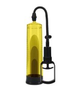 PUMPED Pompă manuală Basic Pump 2 pentru mărirea penisului și îmbunătățirea performanțelor sexuale 31 cm galben