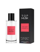 RUF Parfum cu feromoni Top Musk For Men pentru bărbați cu note de lămâie pin și lemn de cedru 50 ml
