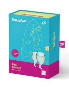 Satisfyer Cupa menstruala Feel Secure culoare verde 1 cutie x 2 buc