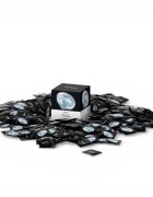 Satisfyer Prezervative Premium Condoms L din latex lubrifiate design modern diametru 56 mm 100 bucăți