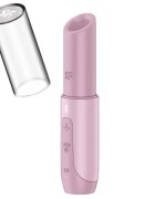 Satisfyer Stimulator clitoris SECRET KISS design discret și compact 11 funcții de vibrație 3 viteze rezistent la apă IPX7 roz