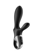 Satisfyer Vibrator anal Heat Climax+ Warming Anal Vibrator funcție de încălzire control prin aplicație culoare negru