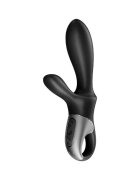 Satisfyer Vibrator anal Heat Climax+ Warming Anal Vibrator funcție de încălzire control prin aplicație culoare negru