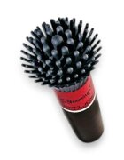 SCREAMING O Aparat de masaj Makeup Brush Vibe în formă de pensulă pentru clitoris și zone erogene 4 viteze negru cu roșu