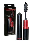 SCREAMING O Aparat de masaj Mascara Vibe în formă de rimel pentru clitoris și zone erogene 4 viteze negru cu roșu