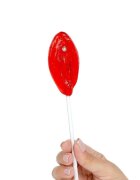 Secret Play Acadea jeleu în formă de vagin EAT ME Strawberry Vulva cu gust de căpșuni perfect ca un cadou sexy și amuzant culoare roșu!