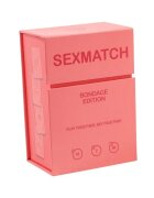 Secret Play Carti Sexmatch - Bondage Edition joc pentru cupluri portocaliu