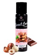 Secret Play Gel intim comestibil Sweet Love - Chocolate Hazelnut cu aromă de ciocolată cu alune de pădure 55 gr