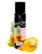 Secret Play Gel intim comestibil Sweet Love - Pineapple & Mango cu aromă de ananas și mango 55 gr