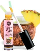 Secret Play Luciu de buze pentru sex oral Lip Gloss Vibrant Kiss cu efect de vibrație aromă Pina Colada 7 gr