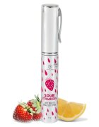 Secret Play Spray pentru sex oral adânc Sour Strawberry fără gluten și lactoză fără zahăr aromă de căpșuni 11 ml