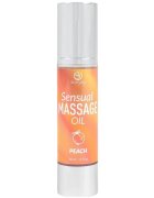 Secret Play Ulei de masaj Sensual Massage Oil - Peach cu efect hidratant aromă de piersică 50 ml