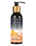 SENSUVA Gel lubrifiant - Hybrid Orange formula hibrida pe baza de apa si silicon cu aroma de crema de portocale 125 ml