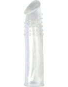 Seven Creations Manson SEVENCREATIONS - EXTRA pentru extensia penisului din silicon moale transparent 19 cm