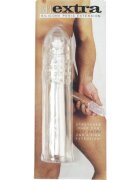 Seven Creations Manson SEVENCREATIONS - EXTRA pentru extensia penisului din silicon moale transparent 19 cm