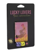 SEXITIVE Joc erotic pentru cupluri Lucky Lovers Your Connection include 3 zaruri și 13 cartonașe răzuibile (LGBTQ)