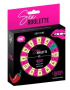 SEXITIVE Joc erotic pentru cupluri Sex Roulette Lovers Game cu 24 de provocări senzuale