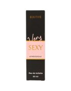 SEXITIVE Parfum cu feromoni Very Sexy pentru femei note de migdale lămâie și cacao 50 ml