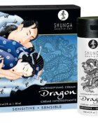 SHUNGA Cremă unisex Dragon Intensifying Sensitive Cream pentru stimularea zonelor intime cu efect dublu de încălzire și răcire 60 ml