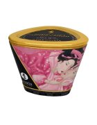 SHUNGA Lumânare pentru masaj Aphrodisia - Rose Petals cu uleiuri 100% naturale cu aromă de trandafir 170 ml