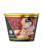 SHUNGA Lumânare pentru masaj Romance - Sparkling Strawberry Wine cu aromă de vin spumant cu căpșuni 170 ml