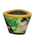 SHUNGA Lumânare pentru masaj Zenitude - Exotic Green Tea cu uleiuri 100% naturale cu aromă de ceai verde 170 ml