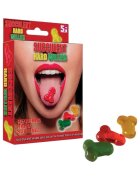 Spencer & Fleetwood Bomboane Succulent Hard Willies în formă de penis aromă de fructe asortate 12 bucăți
