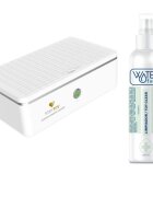 STERTOY Set pentru sterilizare jucarii 99.99% eficienta lampa UV de ultima generatie spray Toy Cleaner Waterfeel inclus