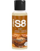 STIMUL8 S8 Lubrifiant - 4 in 1 pentru corp gel masaj lubrifiant ciocolata 125 ml