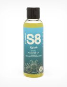 STIMUL8 S8 Ulei de masaj S8 Refresh - French Plum & Egyptian Cotton prune si bumbac 125 ml