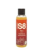 STIMUL8 S8 Ulei de masaj S8 Relax pentru masaj erotic efect afrodisiac cu aromă de ceai verde și floare de liliac 125 ml