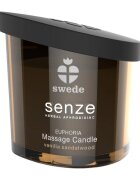 SWEDE Lumânare pentru masaj Senze Euphoria cu aromă de lemn de santal și vanilie 50 ml (maro)