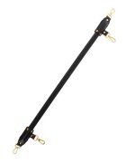 Taboom Bară Bondage Spreader Bar Wild Roses pentru jocuri erotice BDSM din piele ecologică culoare negru cu auriu