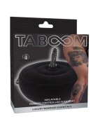 Taboom Scaun Gonflabil - Bondage Essentials pentru jocuri BDSM control prin telecomanda negru