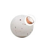 TALOKA Bombă de baie efervescentă Coco Bath Bomb pentru băi erotice în cuplu cu aromă de cocos și petale de trandafir 150 g