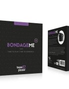TEASE & PLEASE Set jocuri erotice - BONDAGE ME franghie bici si bandana pentru acoperirea ochilor 3 piese