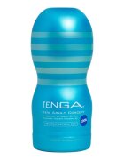 Tenga Masturbator manual Deep Throat Cup Cool pentru simulare orală realistă cu efect ușor de răcire albastru