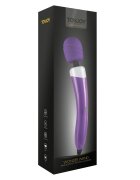 TOY JOY Aparat de masaj - Wonder Wand pentru corp si zonele intime 3 functii de vibratie mov 33.5 cm