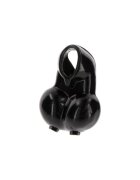 TOY JOY Inel penis - Manpower cu suport pentru testicule negru