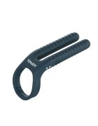 TOY JOY Inel vibrator pentru penis FUSHION Vibrating Couple C-Ring 10 funcții de vibrație rezistent la apă IPX7 albastru