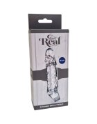 TOY JOY Manson pentru penis - Get Realtransparent 16 cm