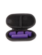 TOY JOY Stimulator clitoris Designer Pocket Stimulator cu 3 capete interschimbabile 12 funcții de vibrație silențios mov
