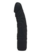 TOY JOY Vibrator Get Real Classic Original Vibrator Black 7 funcții de vibrație rezistent la apă lungime 20.1 cm culoare negru