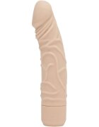 TOY JOY Vibrator Get Real Classic Original Vibrator Nude 7 funcții de vibrație rezistent la apă lungime 20.1 cm culoarea pielii