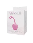 TOYZ4LOVERS Jucărie erotică My Secret Cherry Pink în formă de cireașă utilizare vaginală sau anală din silicon roz