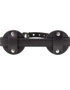 TOYZ4LOVERS Mască Blindfold Patch pentru jocuri erotice BDSM din piele artificială mărime ajustabilă culoare negru