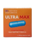 ULTRA BLUE Capsulă pentru bărbați Ultra Max pentru potență erecții și creșterea apetitului sexual 1 capsulă